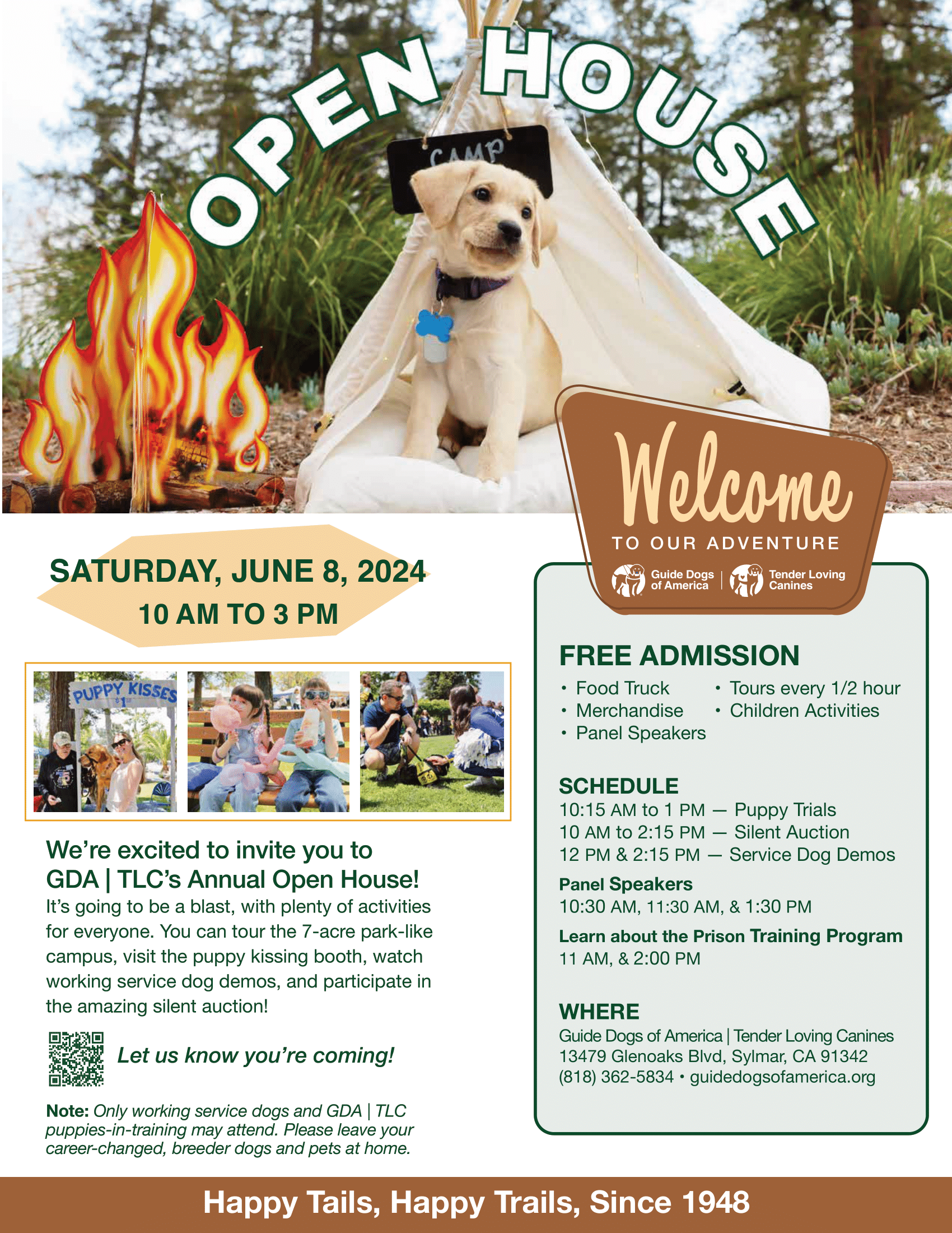 Happy Tails, Happy Trails: Join Us for GDATLC’s Annual Open House!